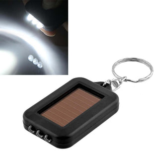 Mini Portable Solar Power LED Flashlight