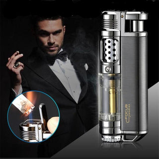 Luxury Flame Jet Butane Lighter