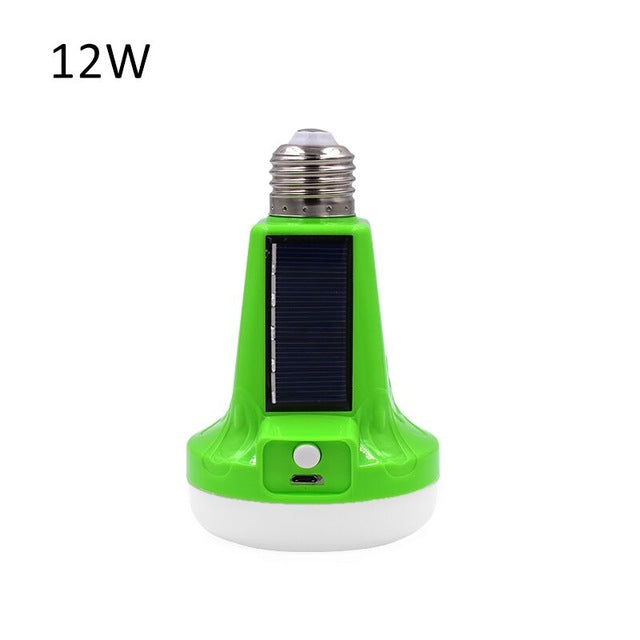 Portable Solar Powered LED Flashlight
