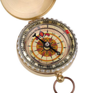 Portable Brass Pocket Navigation Compass