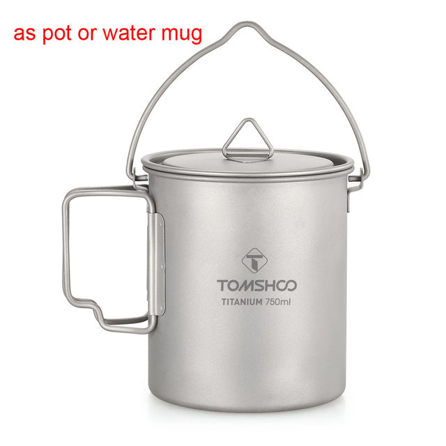 Titanium Water Mug
