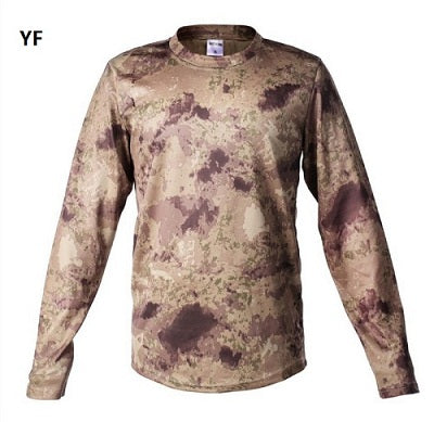 Breathable Long Sleeve Camouflage Shirt